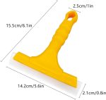 Small Silicone Blade Squeegee for Window, Mirror & Car Glass Cleaning - Image 2