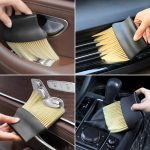 Car Interior Dust Brush with Soft Bristles for Dashboard & Vent Cleaning - Image 2