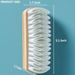 2PCS Suede Cleaning Brush Set with Eraser for Shoe Care - Image 2