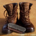 Horsehair Leather Care Brush Set for Shoes, Boots & Bags