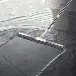 63" Floor Squeegee with Rotating Head, Heavy Duty Water & Pet Hair Remover for Garage & Concrete