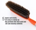 3-Pack Hand Broom Brush with Soft Bristles for Dust, Hair & Small Debris Cleaning - Image 2