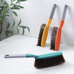 3-Pack Hand Broom Brush with Soft Bristles for Dust, Hair & Small Debris Cleaning