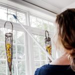 12" Glass Cleaning Squeegee with Rubber Blade for Streak-Free Finish