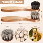 4PCS Shoe Cleaning Brush Kit with Cloth for Leather & Suede Care - Image 2
