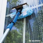 2-in-1 Squeegee and Scrubber Tool for Window & Surface Cleaning - Image 2